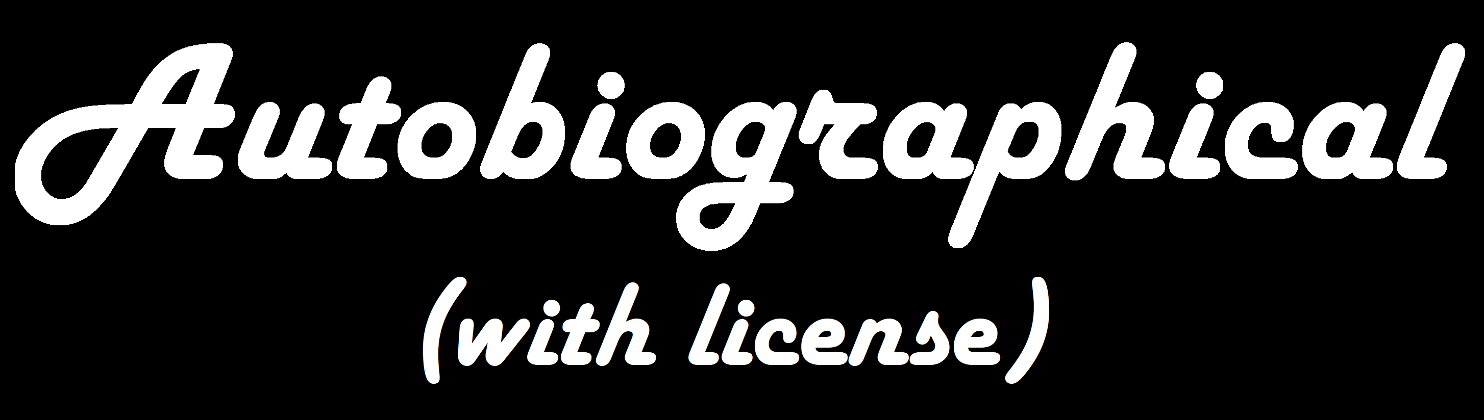 autobiographical